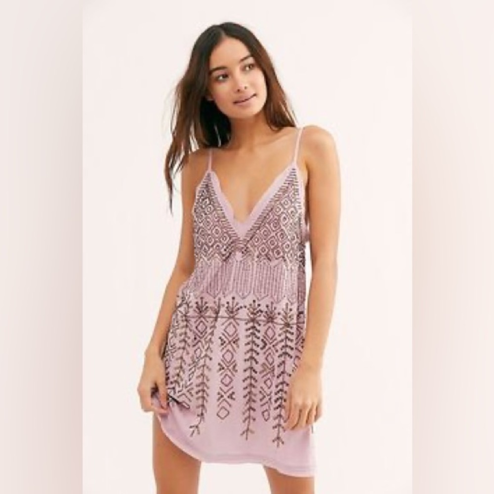 Arizona Nights Embellished Beaded Dress